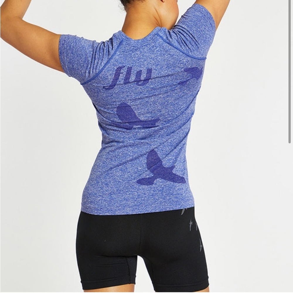 Oiselle Women's Flyte Short Sleeve Running Shirt M - Picture 3 of 5